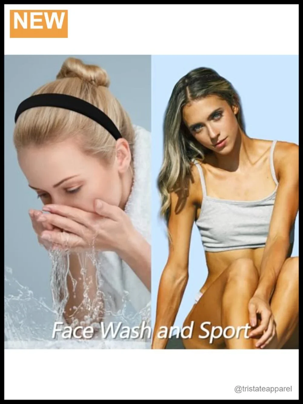 7 Pack Knotted Headbands for Women Non Slip Hair Bands Face Wash Headband